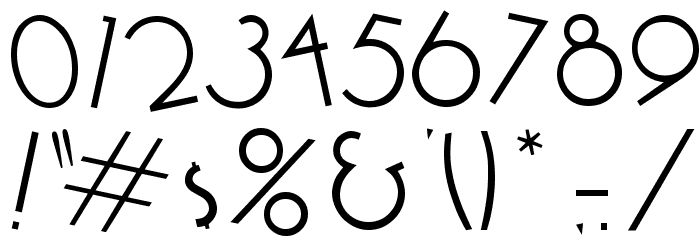 Cocktail Bubbly Font OTHER CHARS