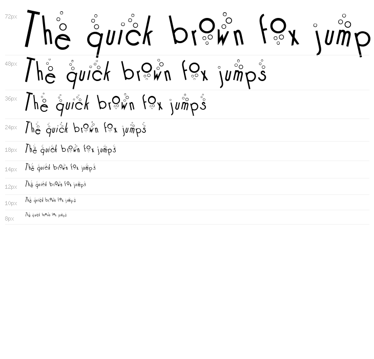 Cocktail Bubbly Waterfall