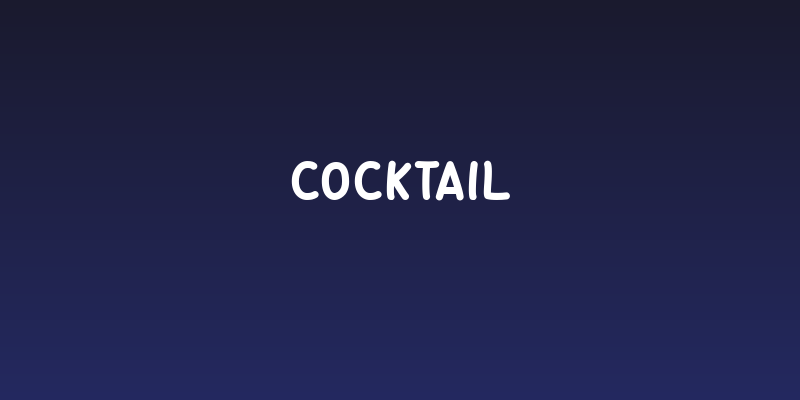 Cocktail Social Header