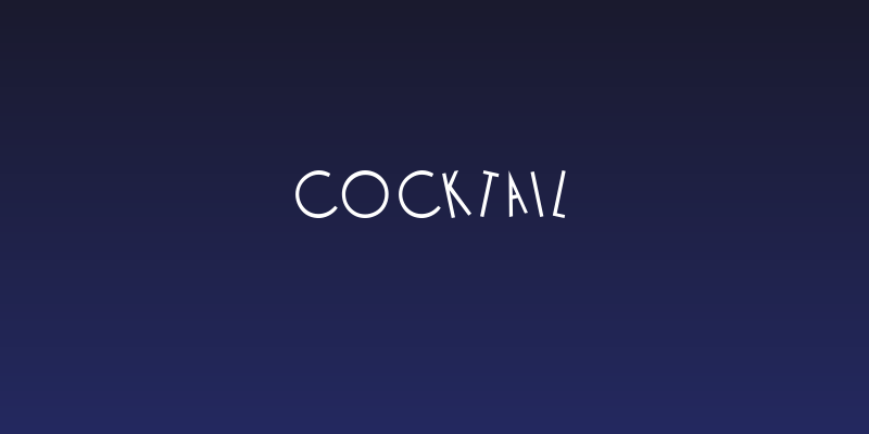 Cocktail Social Header