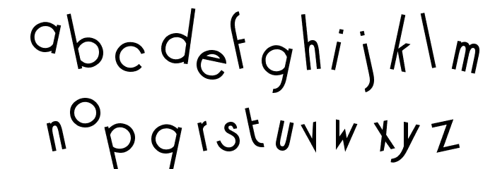 Cocktail Font LOWERCASE