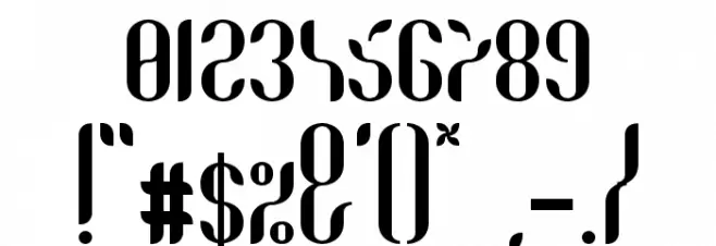 Coco-Bold Font OTHER CHARS