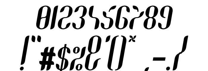 Coco-BoldItalic Font OTHER CHARS