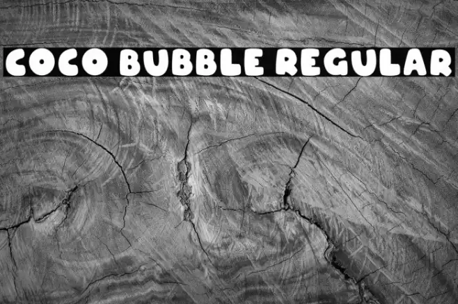 Coco Bubble Regular Polices examples