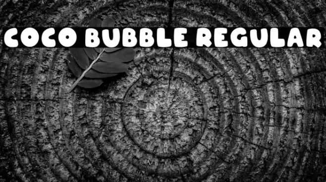 Coco Bubble Regular Polices examples
