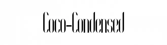 Coco-Condensed  Descarca Fonturi Gratis