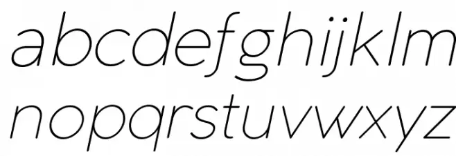 Coco Gothic Alternate UltLt Ita Caratteri MINUSCOLO