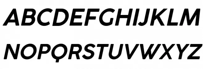 Coco Gothic Bold Italic Polices MAJUSCULES