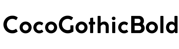 Gothic bold