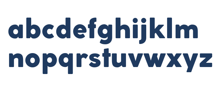 Coco Gothic Heavy Lowercase