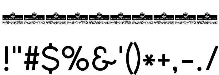 Coco Gothic Font OTHER CHARS