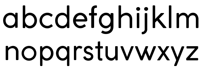 Coco Gothic Font LOWERCASE