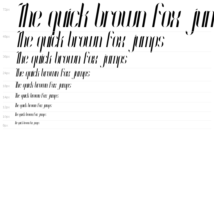 Coco-Italic Waterfall