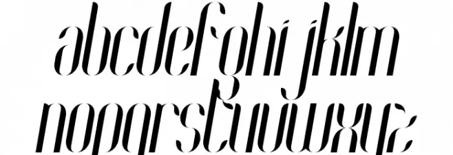 Coco-Italic خط أحرف صغيرة
