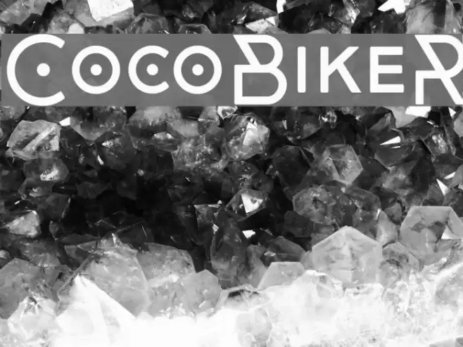CocoBikeR Font examples