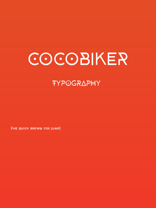 CocoBikeR Poster