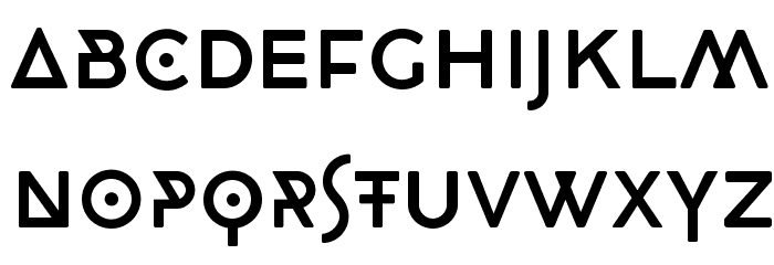 CocoBikeR Font LOWERCASE