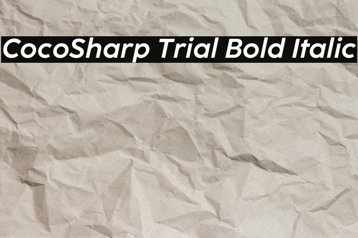 CocoSharp Trial Bold Italic Example 3