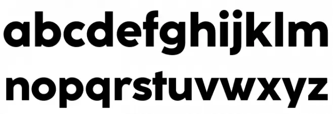 CocoSharp Trial Extrabold Fuentes MINÚSCULAS