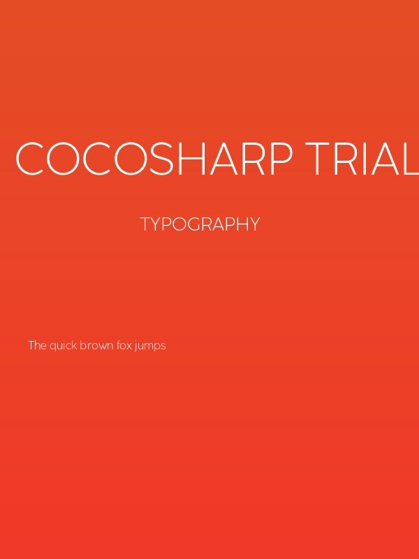 CocoSharp Trial Light Poster