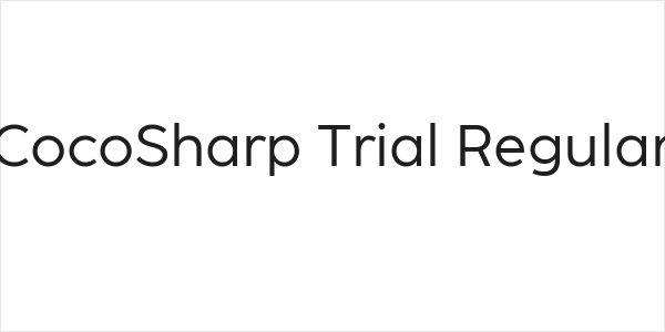 CocoSharp Trial Regular Logo