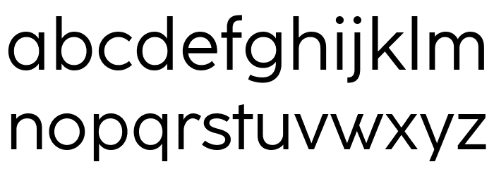 CocoSharp Trial Regular Font LOWERCASE