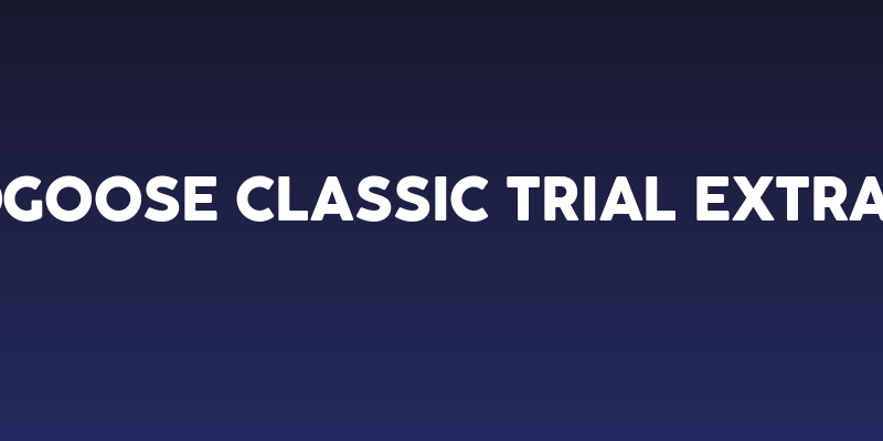 Cocogoose Classic Trial ExtraBold Social Header