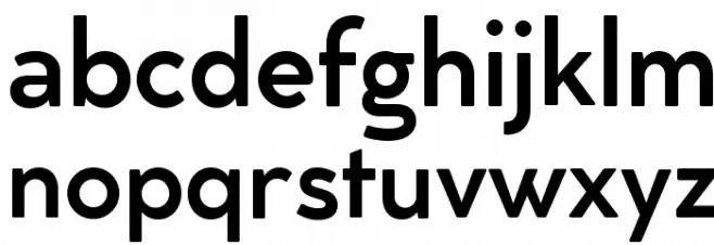 Cocogoose Classic Trial Medium Schriftart Kleinbuchstaben