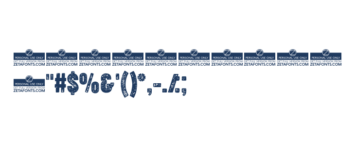 Cocogoose Compressed Trial Letterpress Other Characters