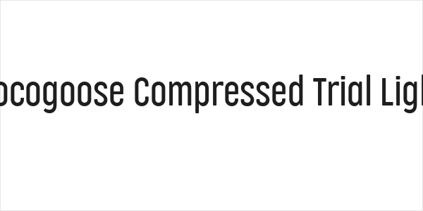 Cocogoose Compressed Trial Light Logo