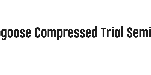 Cocogoose Compressed Trial Semilight Logo