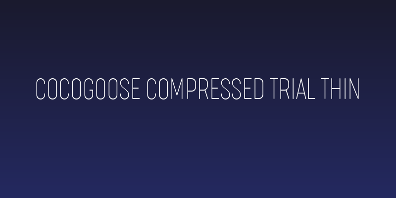 Cocogoose Compressed Trial Thin Social Header