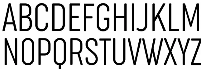 Cocogoose Compressed Trial UltraLight Schriftart Groß