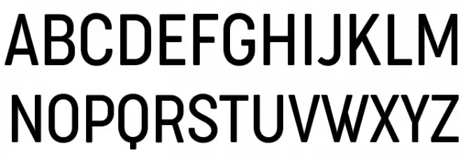 Cocogoose Condensed Trial Light Fonte MAIÚSCULAS