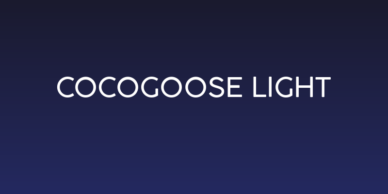 Cocogoose Light Social Header