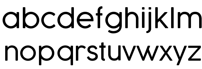 Cocogoose Light Font LOWERCASE