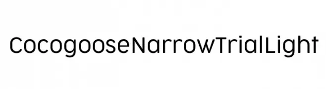 Cocogoose Narrow Trial Light  لخطوط تنزيل