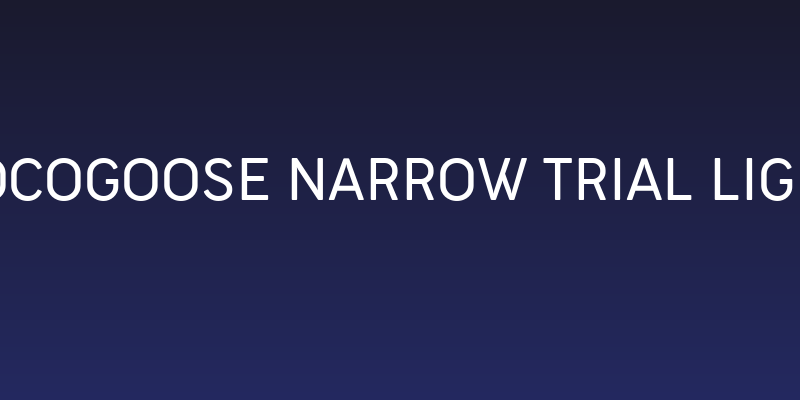 Cocogoose Narrow Trial Light Social Header