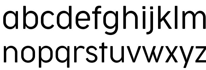 Cocogoose Narrow Trial Light Font LOWERCASE
