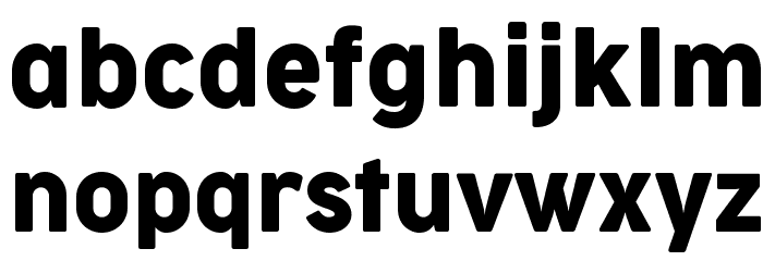 Cocogoose Narrow Trial Regular Font LOWERCASE