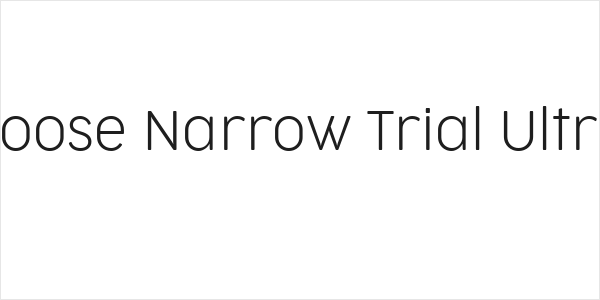 Cocogoose Narrow Trial UltraLight Logo