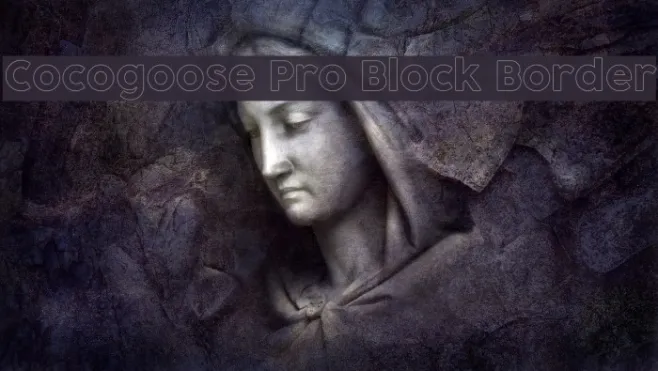 Cocogoose Pro Block Border Example 2