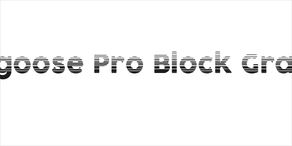 Cocogoose Pro Block Gradient Logo