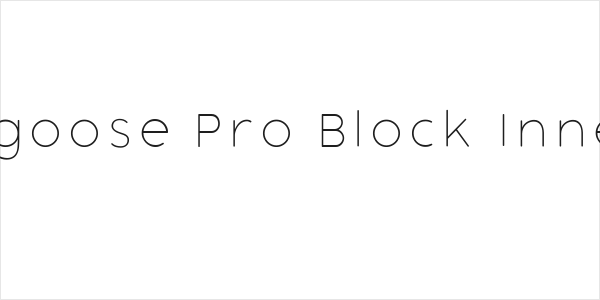 Cocogoose Pro Block Innerline Logo