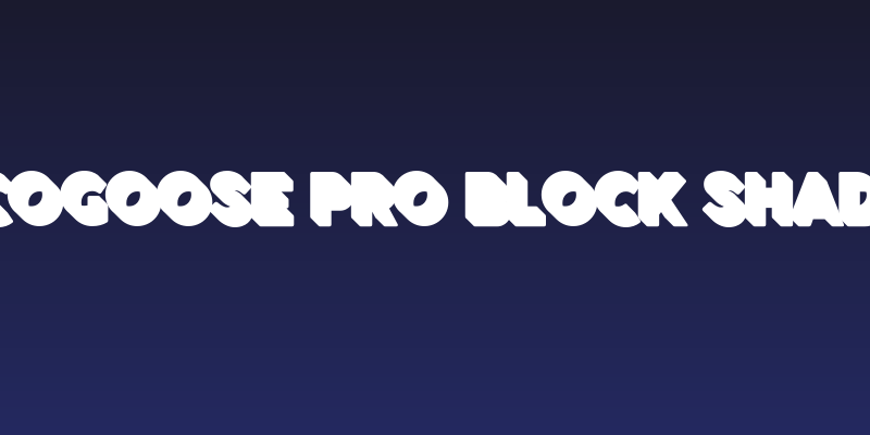 Cocogoose Pro Block Shadow Social Header