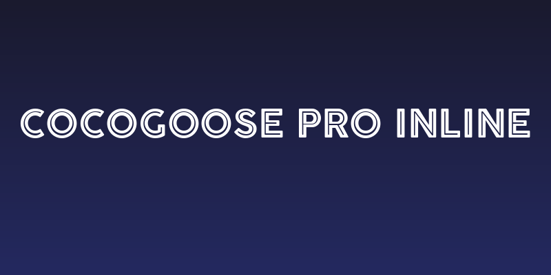 Cocogoose Pro Inline Social Header