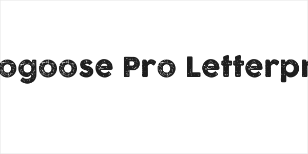 Cocogoose Pro Letterpress Logo