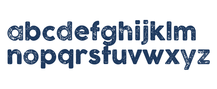 Cocogoose Pro Letterpress Lowercase