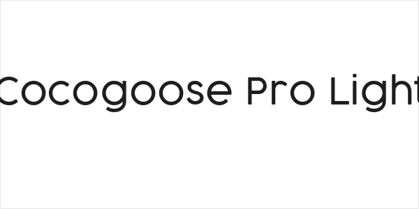 Cocogoose Pro Light Logo