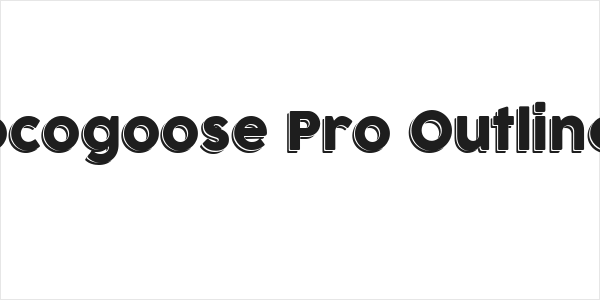 Cocogoose Pro Outlined Logo